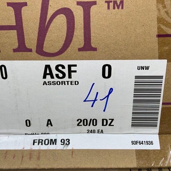 Hanes Girls’ Tagless Hipsters – LOT 41 - 240 pcs – 24 packs (10 ea) – Sz 8 NEW - Picture 3 of 3